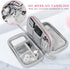 FYY Electronic Organizer, Portable Travel Cable Organizer Bag Pouch, Waterproof Double Layers All-in-One Storage for