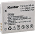 Kastar NB-4L 2-Pack SD30, SD40, SD200, SD300, SD400 SD430 SD450, SD600 SD630, SD750 SD780, SD940 SD960, SD1000 SD1100