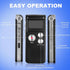 Tellegloww 8GB(Black) Ghost Hunting Equipment Paranormal Equipment for Ghost Hunting Digital EVP Voice Activated