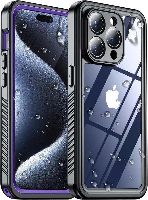 Red2Fire 2024 Waterproof Case for iPhone 13 Pro Max, Full Body Shockproof, IP68 Underwater, Dustproof, Dropproof