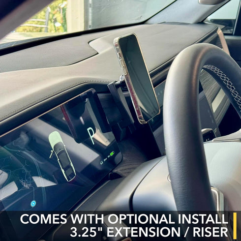TWRAPS Dashboard Phone Mount for Rivian R1S & R1T, Compatible with MagSafe iPhone and Other Phone Cases, No Glue or