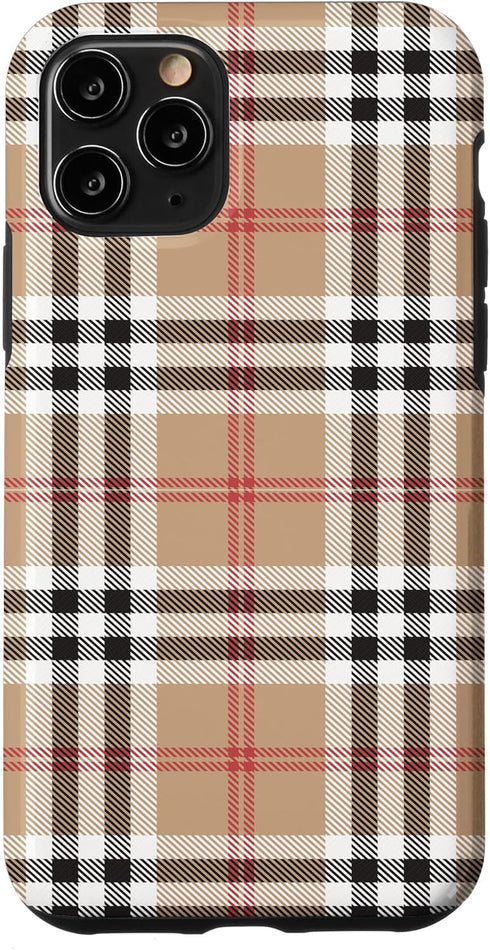 Checkered Plaid Flannel Gingham Pattern Case for iPhone 11 Pro