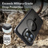 ESR Magnetic Case for iPhone 14 Pro Max, Full-Body Military-Grade Drop Proof with Built-in Screen Protector