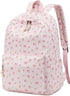 BTOOP School Backpack for Girls Teens Large Corduroy Bookbag Lightweight Casual High