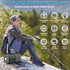 Emergency Radio, 4000mAh Solar Hand Crank AM/FM/NOAA Portable Weather Radio with Phone Charger