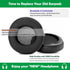 Replacement Earpads Cushions for Superlux HD 681EVO 668B HD681 681B 662 Headphones, Durable Fabric & Memory Foam