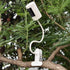 2Pack Clamp Mount for Ring Stick Up Cam & Indoor Cam 1st Gen, Flexible Gooseneck Mounting Bracket (White)