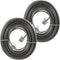 Power Gear Telephone Line Cord, 2 Pack, 25 Feet, Modular Jack Ends for Phone, Modem, Fax Machine