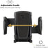 Scosche IHW10-SP1 4-in-1 Car Phone Holder - Black, Suction Cup for Windshield, Dashboard, Vent, Cup Mount
