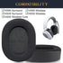 SOULWIT Cooling-Gel Earpads Replacement for Corsair HS65/HS55 Surround Wired,HS 65/HS 55 Wireless Core Gaming Headset, Ear Pads Cushions with High-Density Noise Isolation Foam - Black