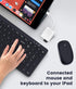 USB Adapter for iPhone/iPad, Lightning to USB Female OTG Adapter, USB3 with Charging Port, Supports Flash Drives