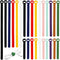 150PCS Cable Ties, 4+6+8+10 Inch Reusable Cable Management, Adjustable Cord Organizer, Microfiber Cloth Hook and Loop