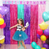 Satankya 2 Pack 24pcs 1pcs Cute Dollhouse Birthday Decorations, Including Dollhouse Party Streamers, Doll House