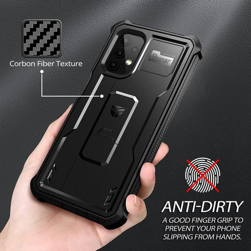 Dexnor for Samsung Galaxy A32 5G Case, Heavy Duty Military Grade Protection with Built-in Screen Protector