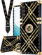 Loheckle Designer Square Phone Case for Galaxy Note 10 Plus, Stylish Aesthetics with Ring Stand Holder for Women Girls