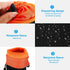 PATIKIL 2 Pcs Camera Lens Bag, 3.9" ID x 9.8" H Drawstring Pouch with Thick Neoprene