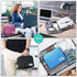 Waterproof Electronics Organizer Travel Cable Bag, Portable Digital Storage Case for Electronic Accessories and Charger
