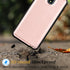 Takfox Galaxy J3 2018 Leather Wallet Case, Flip Folio with 9 Card Holder and Detachable Strap in Rose Gold