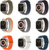amBand 3 in 1 Metal Case for Apple Watch Series 9/8/7 45mm, Rugged Bumper Protector with Watch Crown and Back Cover