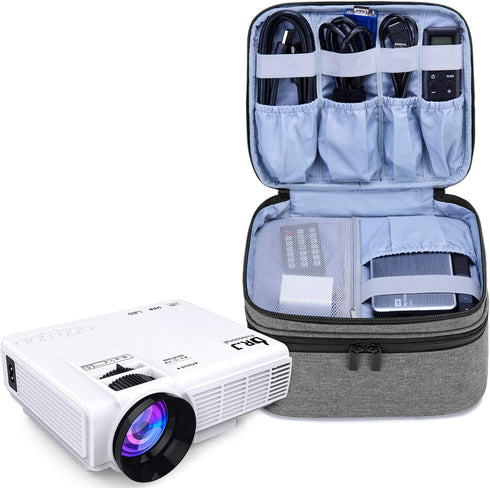 LUXJA Carrying Bag Compatible with DR.J Mini Projector, Projector Portable Case for