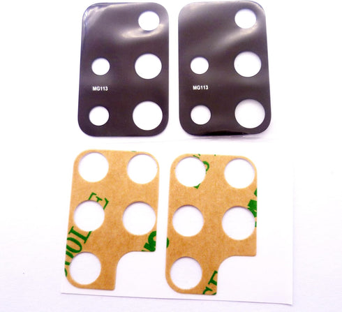 2X Rear Back Camera Glass Lens Cover with Adhesive Replacement for Samsung Galaxy A71 + Tools