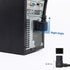 Cable Matters 2-Pack 16 AWG Low Profile Right Angle Power Cord, 6 Feet