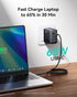 INIU 65W 3-Port 100W 17 16 15 S26 S25 10 9 USB C Charger Block, GaN Fast Charging Adapter with Cable & Advanced