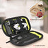 Twod Electronic Organizer Travel Bag, Universal Accessories Storage for Hard Drives, Cables, Charger, Phone, USB, SD