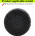 Grind Ear Pads Replacement Repair Accessories Porous Leather-Faced Ear Pads Compatible with Skullcandy Grind Wireless Earphones (Black)