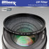 Ultimaxx 55mm and 58mm Multi-Coated 3PC Filter Kit (UV, CPL, FLD) for Nikon D3500, D5500, D5600, D3400 DSLR Camera
