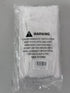 3Pcs White Metallic Tinsel Foil Fringe Curtains, 3.28ft x 6.56ft, White Photo Booth Backdrop Streamer Curtain for Party