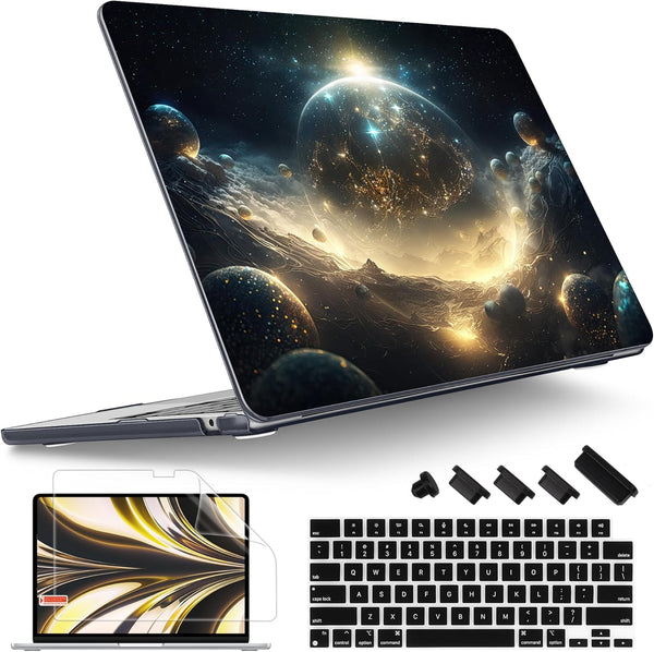 Tuiklol for MacBook Air 13 inch Case M5 2026 M4 2025 M3 2024
