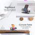 TALK WORKS 3-in-1 Electronics Station, Aluminum Stand Dock for Bedside, Table Compatible w/ iPhone 15/15 Pro/15 Pro
