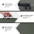 co2CREA Hard Case Compatible with Anker PowerCore Reserve 192Wh Power Bank 60,000mAh LiFePO4 Portable Charger, Green