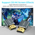 Twozoh 1.6FT 2 Pack, 4K@60Hz 18gbps 2160P/1080P Flexible & Slim HDMI Cable Ultra Thin HDMI Cord Supports High Speed