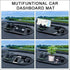 Multifunction Car Anti-Slip Mat Phone Holder, Rotatable Dashboard Cell Phone Holder for Phones, Keys, Gadgets