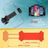 Zeadio Phone Tripod Stabilizer Grip, Smartphone Handheld Portable Selfie Stick Desktop Tabletop Stand Mount Holder