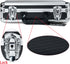 HUL 14in Two-Tone Aluminum Case with Customizable Pluck Foam Interior for Test Instruments, Tools, and Accessories