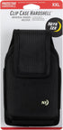 Nite Ize XX-Large Clip Case Hardshell Holster - Rugged Phone Holder with Belt Clip for Men & Women - Black Utility Pouch