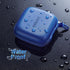 UGREEN Waterproof Earphone Case for AirPods Pro & JLab Earbuds, with Carabiner, for Headphones & SD Cards, Blue