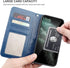 Bocasal Wallet Case for iPhone 11 Pro Max, Card Holder PU Leather, Magnetic Detachable Kickstand, Shockproof Flip Cover