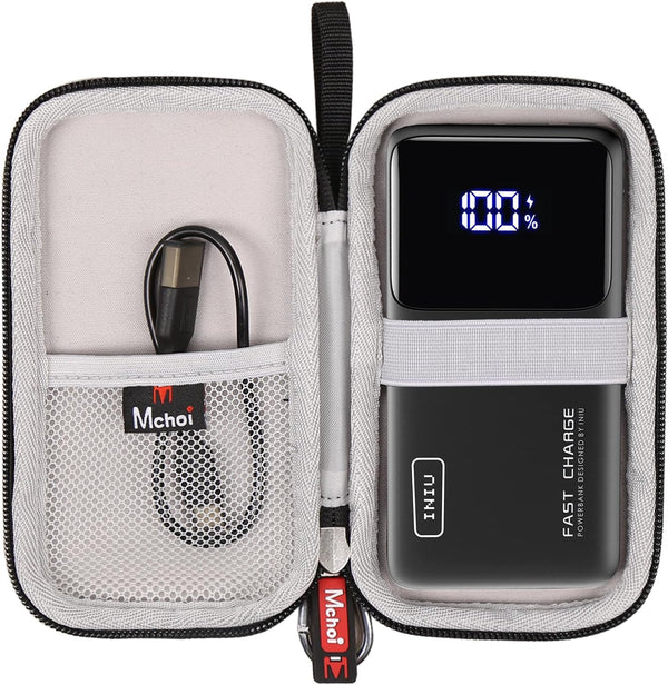 Mchoi Hard Case for INIU Portable Charger, Waterproof Shockproof Protective Case, Case Only