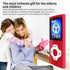 Red Digital MP3 / MP4 Player (Max Support 64 GB) with Photo Viewer, E-Book Reader, Voice Recorder, and FM Radio