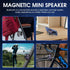 ZCNANDG G200 7H Multifunctional Magnetic Bluetooth Speaker, Portable Mini Bluetooth Speaker with Multi-RGB Color Light