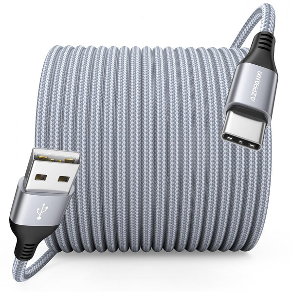AZPPANXI 30FT USB C Cable, Extra Long USB A to USB Type C