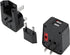 Targus World Travel Power Adapter with Dual USB Charging Ports for Laptop, Phone, Tablet