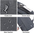 LANDICI 15.6 Inch Laptop Bag Carrying Case with Shoulder Strap, Slim Waterproof Computer Sleeve Cover for MacBook Pro,