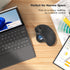 Nulea M501 Wireless Trackball Mouse, Rechargeable Ergonomic, Easy Thumb Control, 3 Device Connection