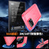 Cozycase Waterproof Case for iPhone 13 Pro, Pink Full Body Dustproof Shockproof Rugged Cover