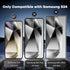 AACL 2 Pack for Samsung Galaxy S24 Screen Protector Tempered Glass 9H Bubble Free Fingerprint Unlock Compatible Case Friendly Anti Scratch Durable with Alignment Tool